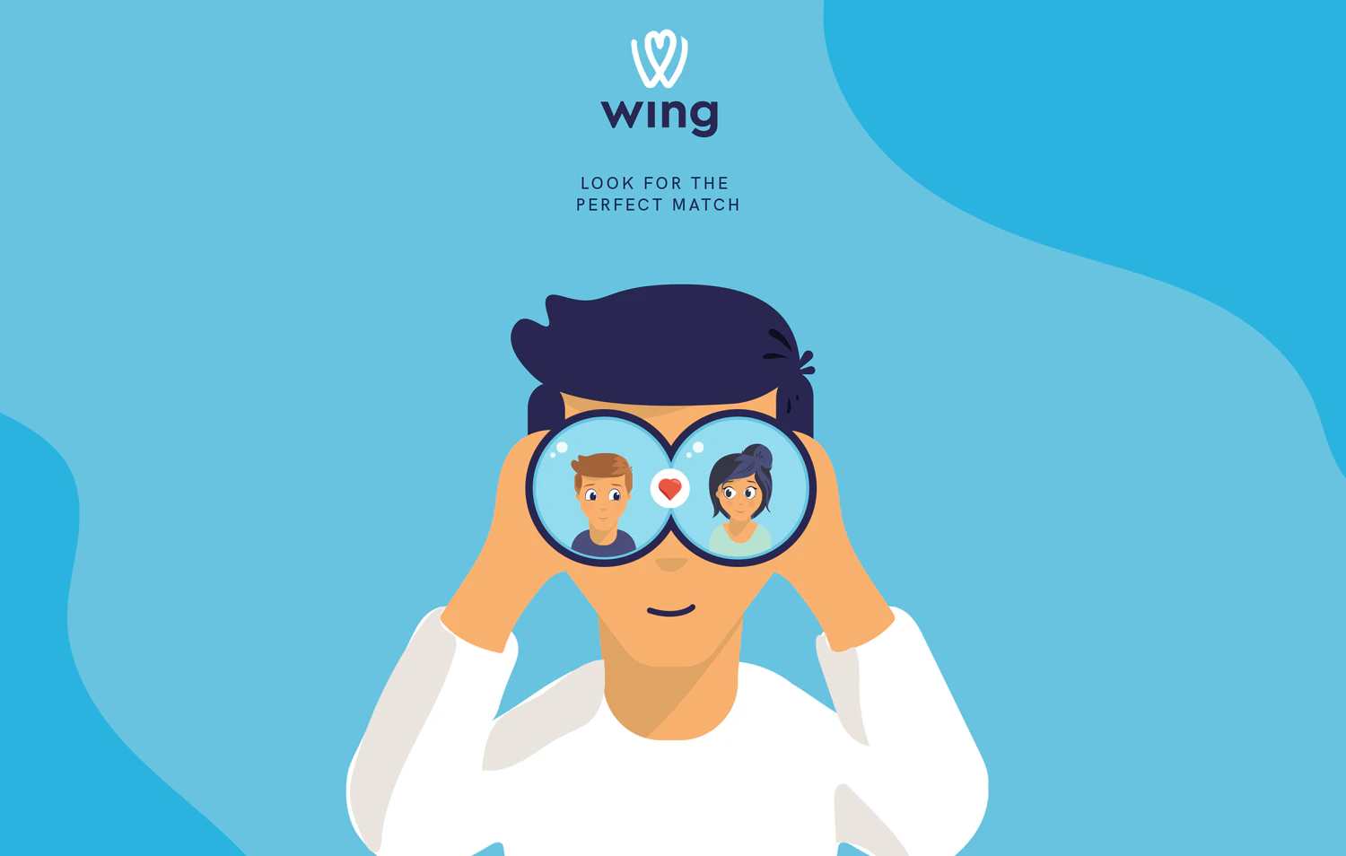 Wing: Be nice, Break the ice