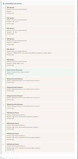 Scanner di sicurezza del sito AI1 - Scanner di sicurezza del sito AI1 media 4