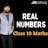 Real Numbers Class 10 Maths
