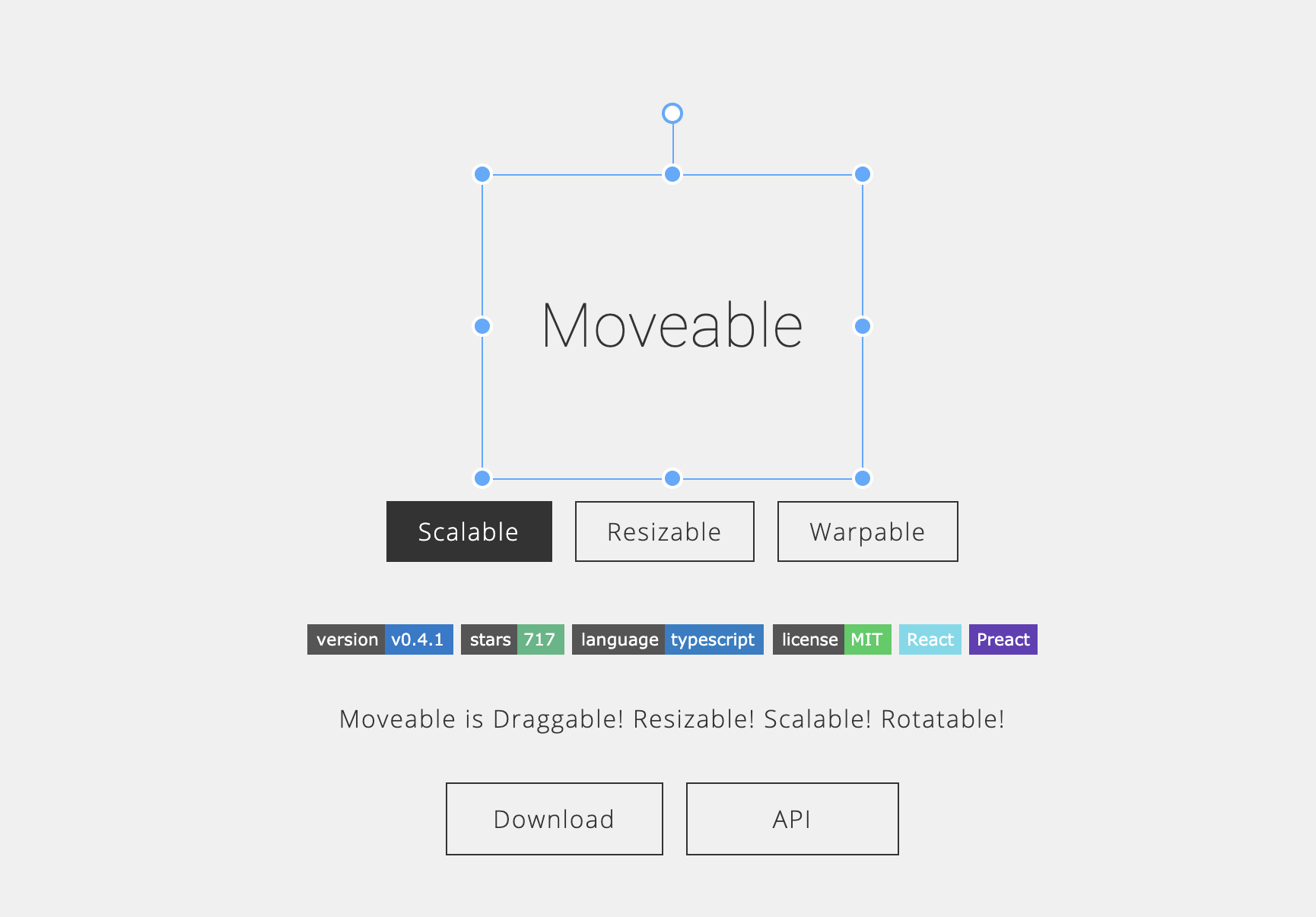 Moveable gallery image