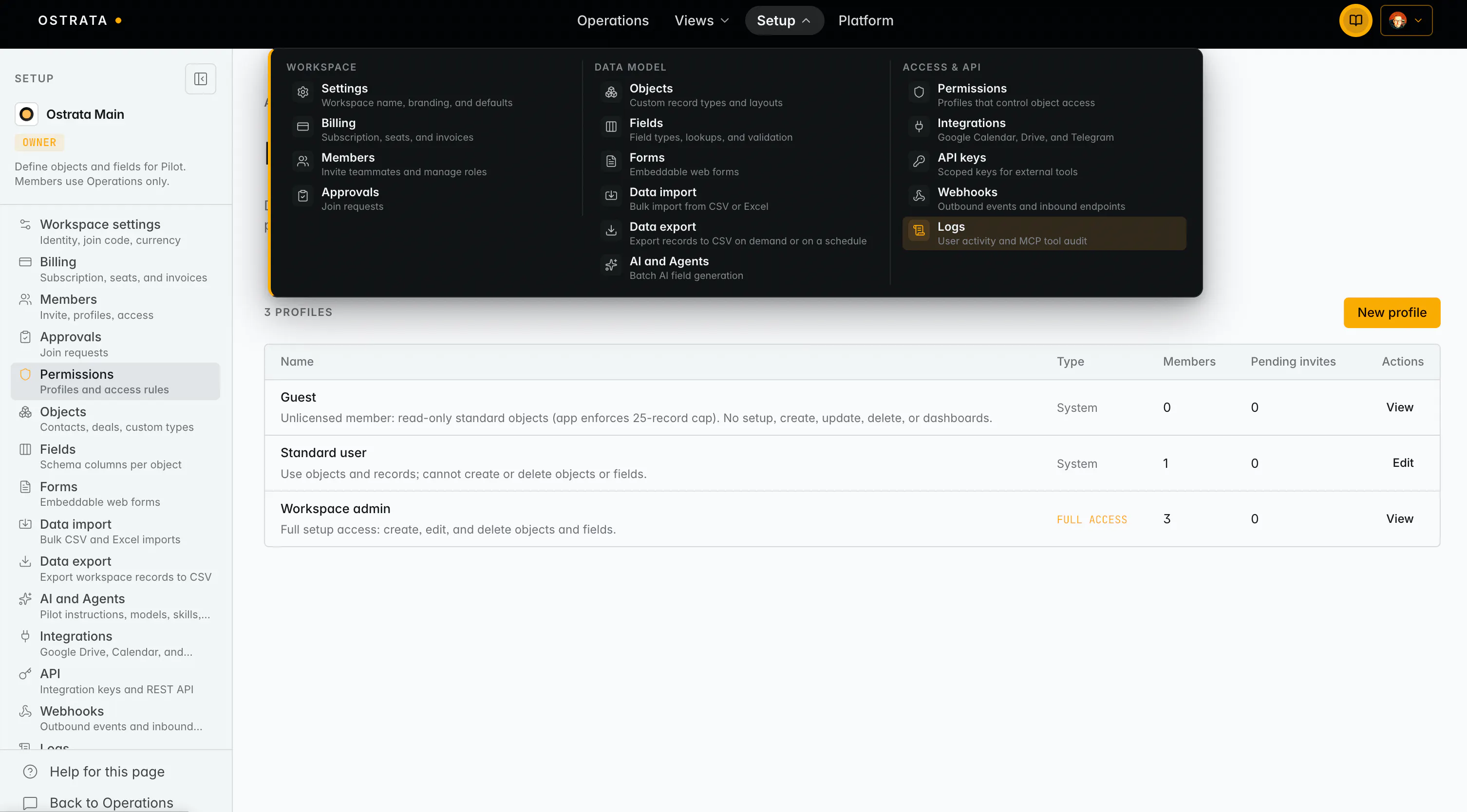 OSTRATA AI CRM gallery image