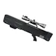 Drone jammer gun