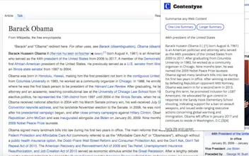 Contentyze Chrome Extension gallery image