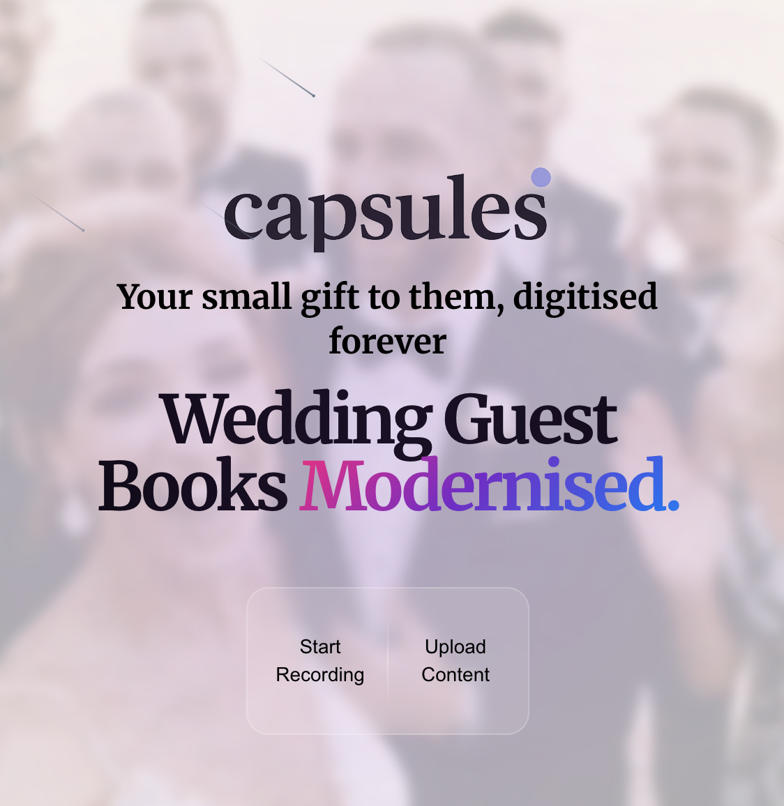 Wedding Guest Books Modernised