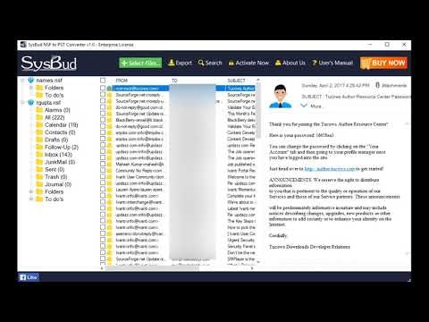 SysBud OST to PST Converter gallery image