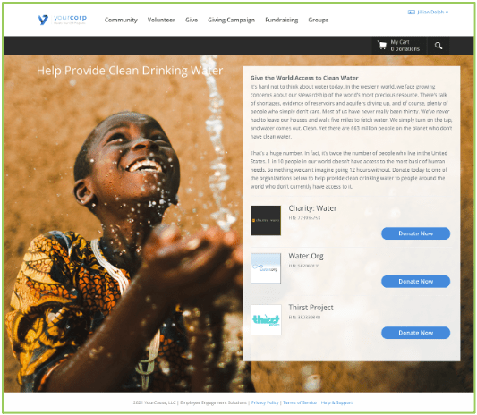 YourCause CSR gallery image