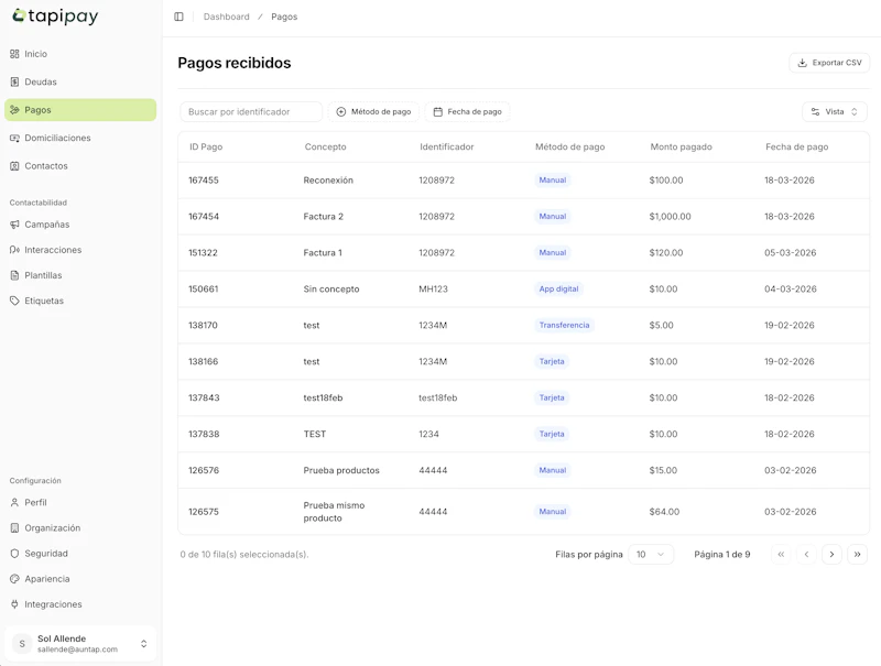 Tapipay screenshot 2
