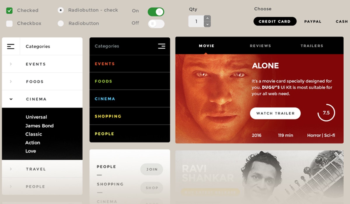 DUGU'S Web Ui Kit gallery image