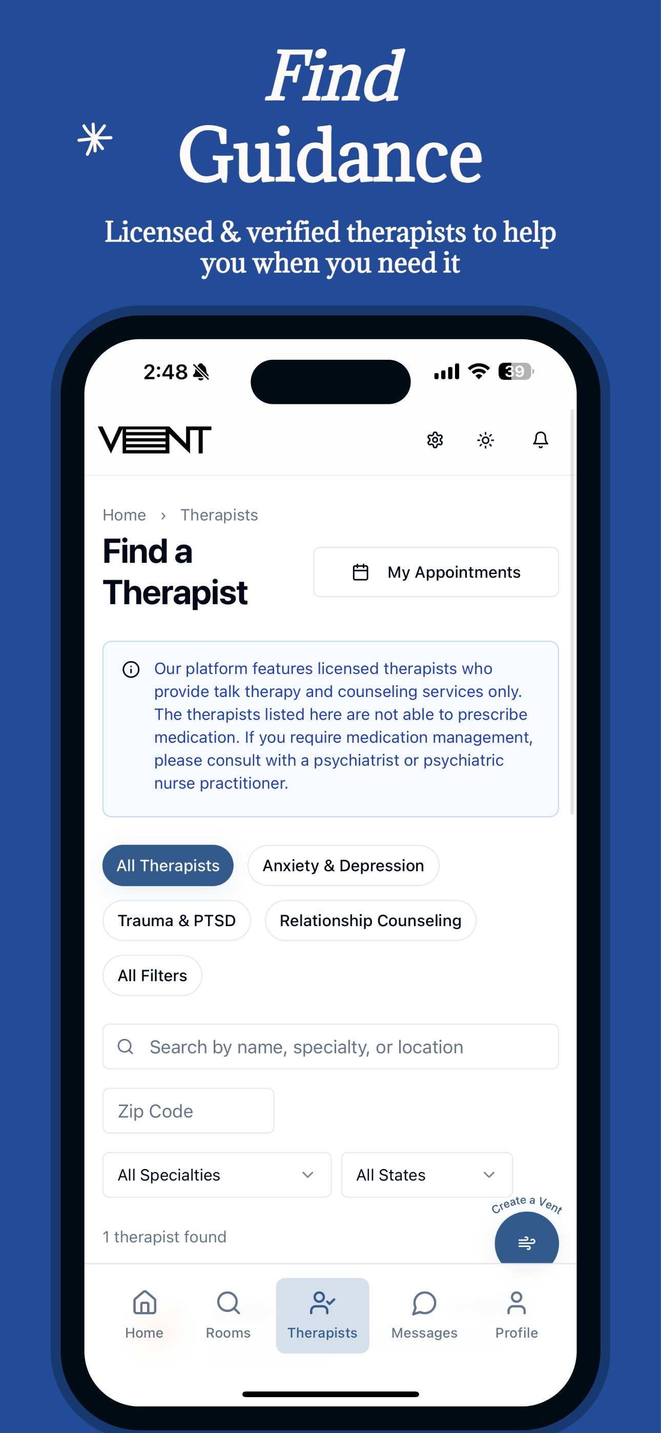 The Vent App gallery image