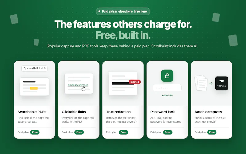Scrollprint screenshot 3