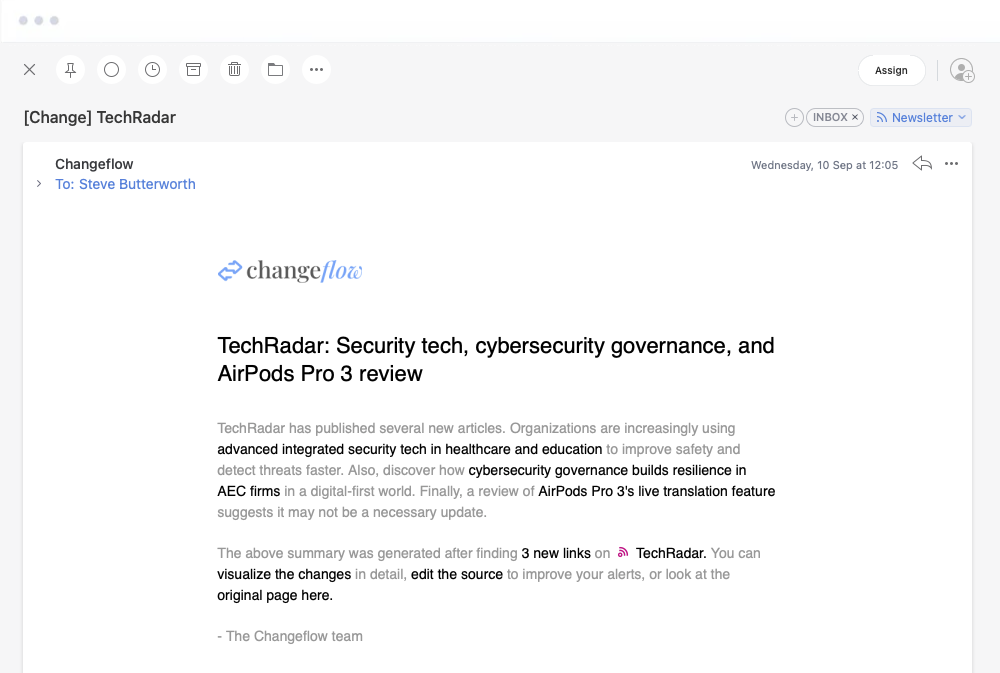 Changeflow gallery image