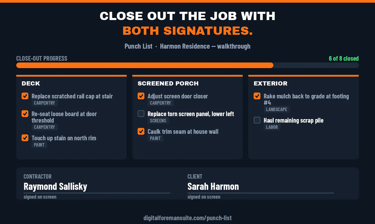 Digital Foreman Suite gallery image