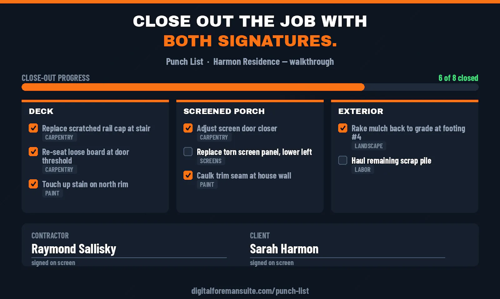 Digital Foreman Suite screenshot 4