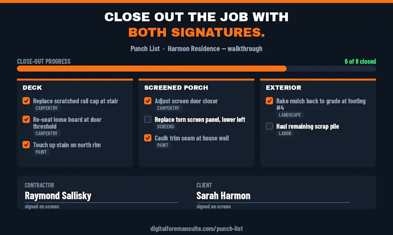 Digital Foreman Suite screenshot 4