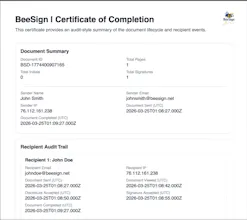 BeeSign gallery image