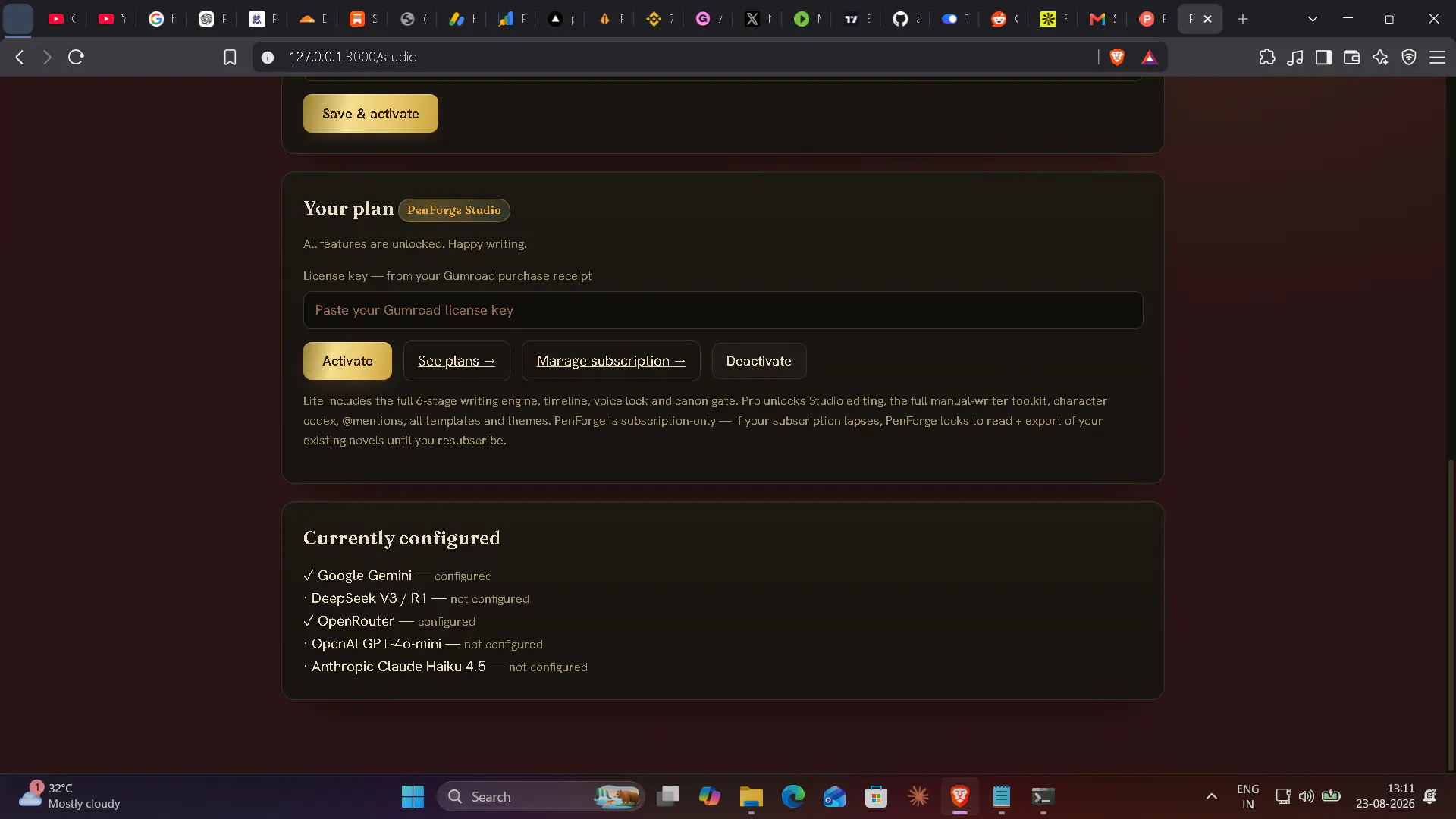 PenForge- Story Intelligence for Writers gallery image