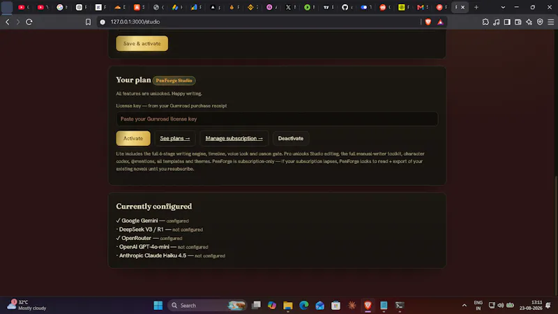 PenForge- Story Intelligence for Writers screenshot 11