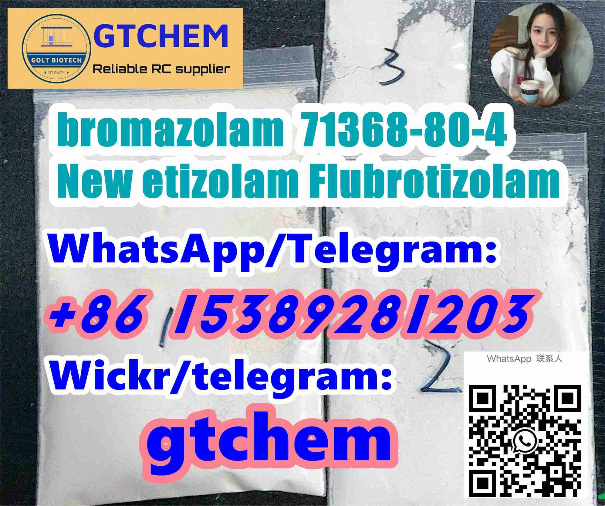 Media Mới Ethizol Bromazol Flubrotislol - ISO New Etizolam Bromazolam Flubrotizolam Telegram: GTCHEM 2