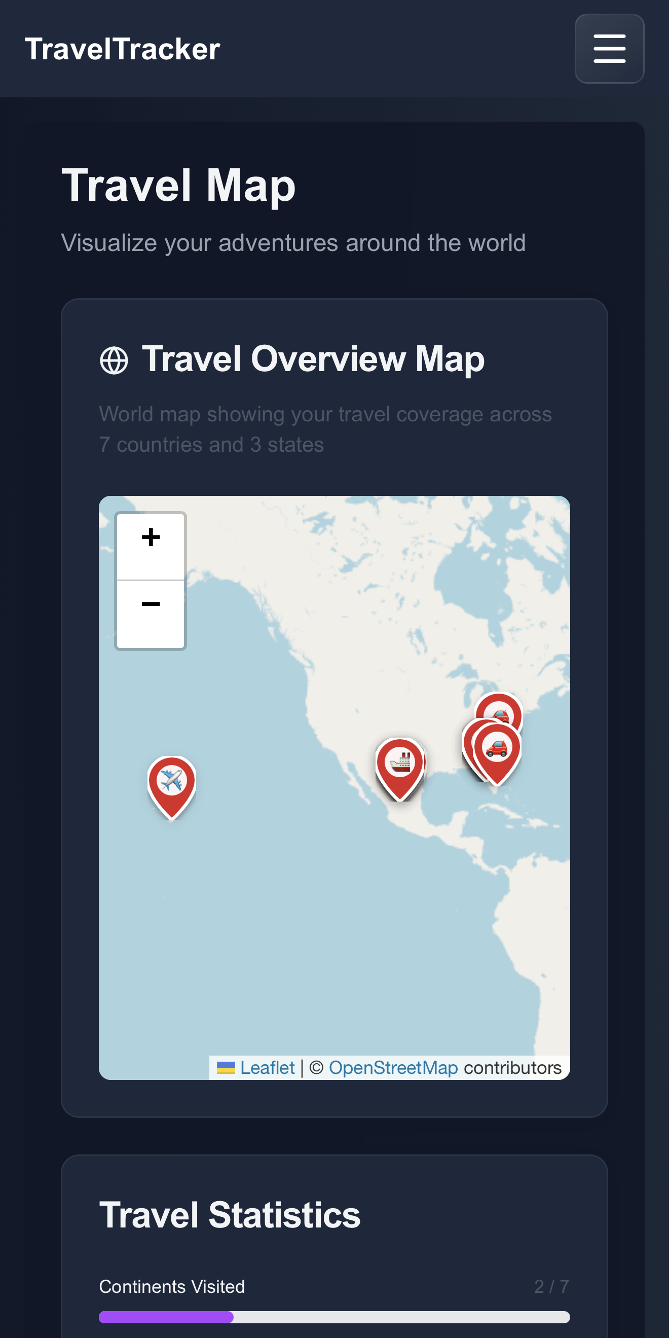 TravelTracker.me gallery image