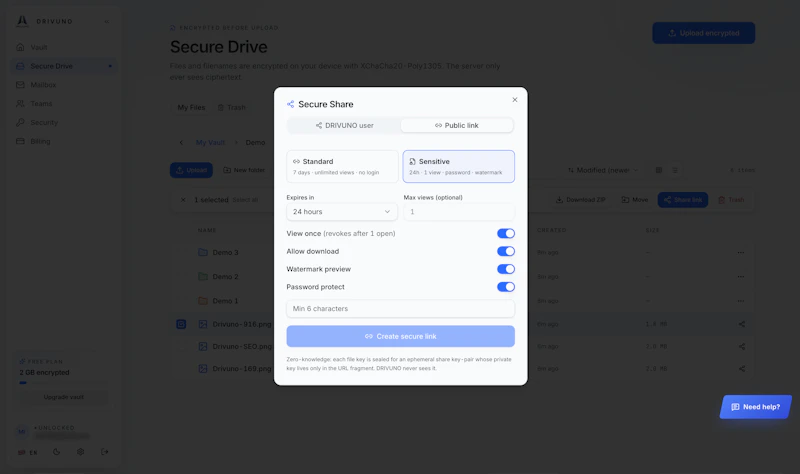 DRIVUNO screenshot 5