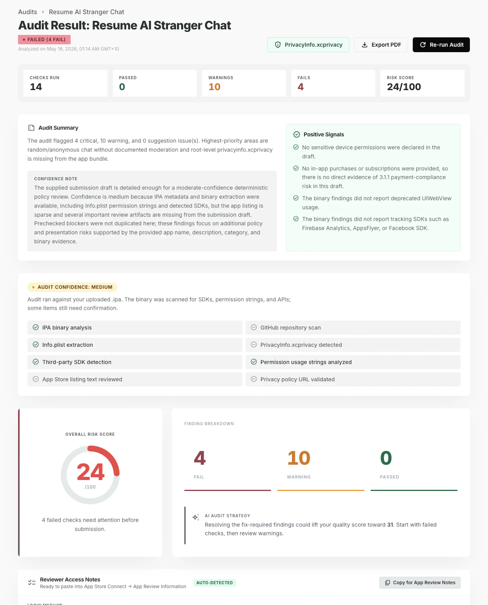 Appflight screenshot 2