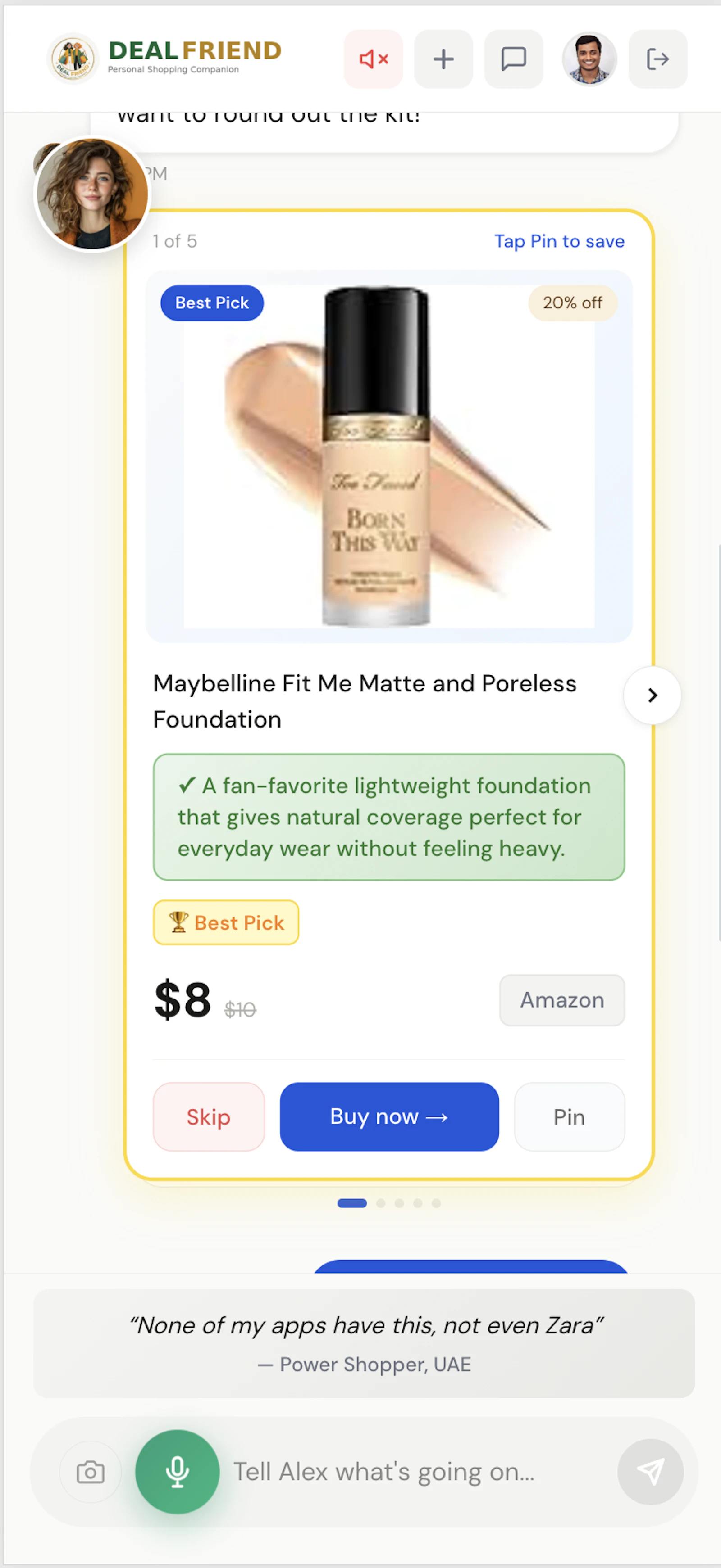 DealFriend — Personal Shopping Companion screenshot 3