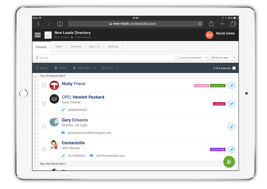 Contactzilla gallery image