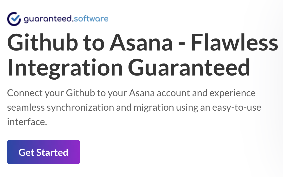 Github to Asana Integration gallery image