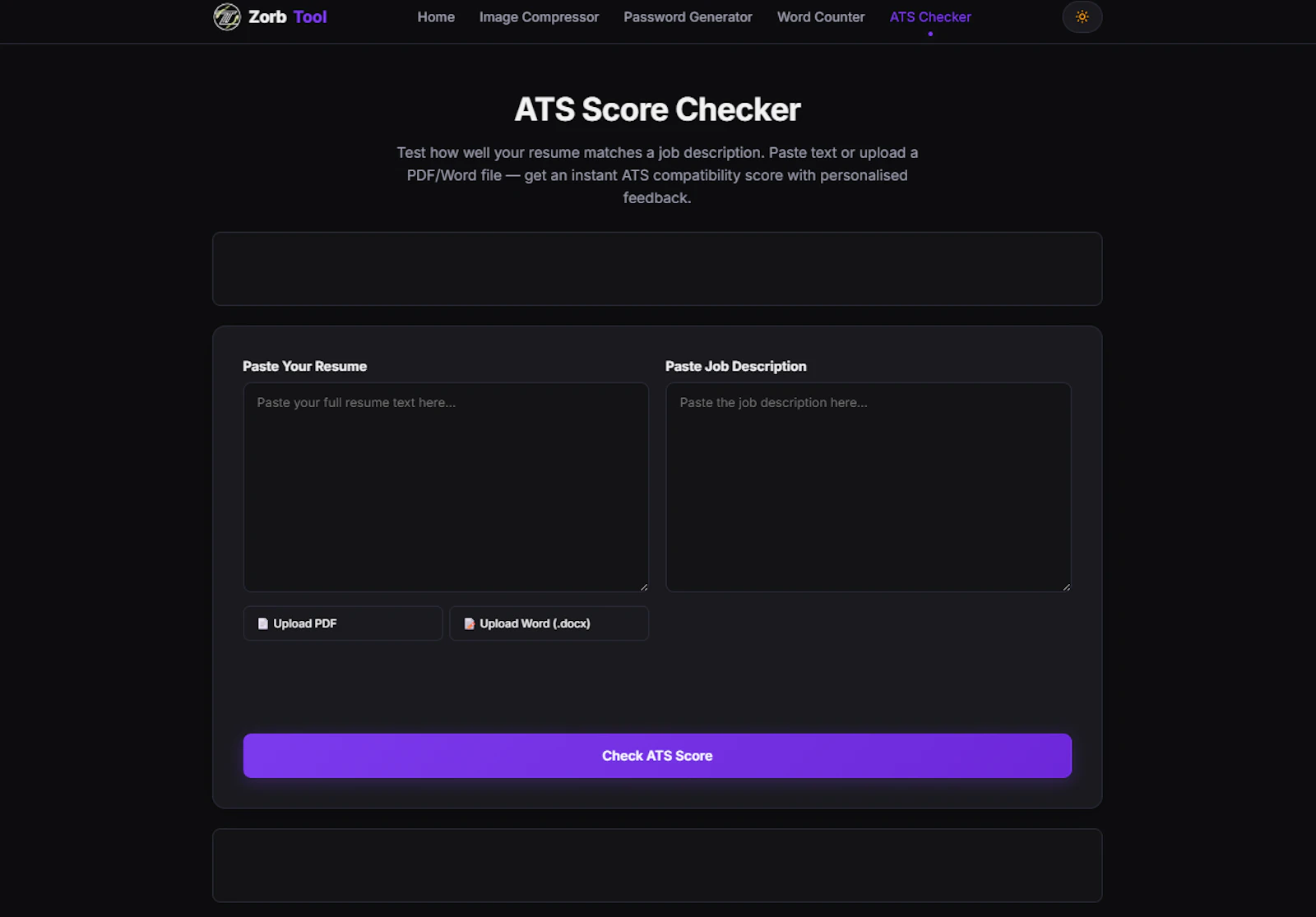 ZorbTool screenshot 2