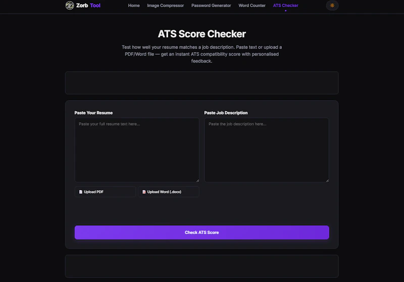 ZorbTool screenshot 2