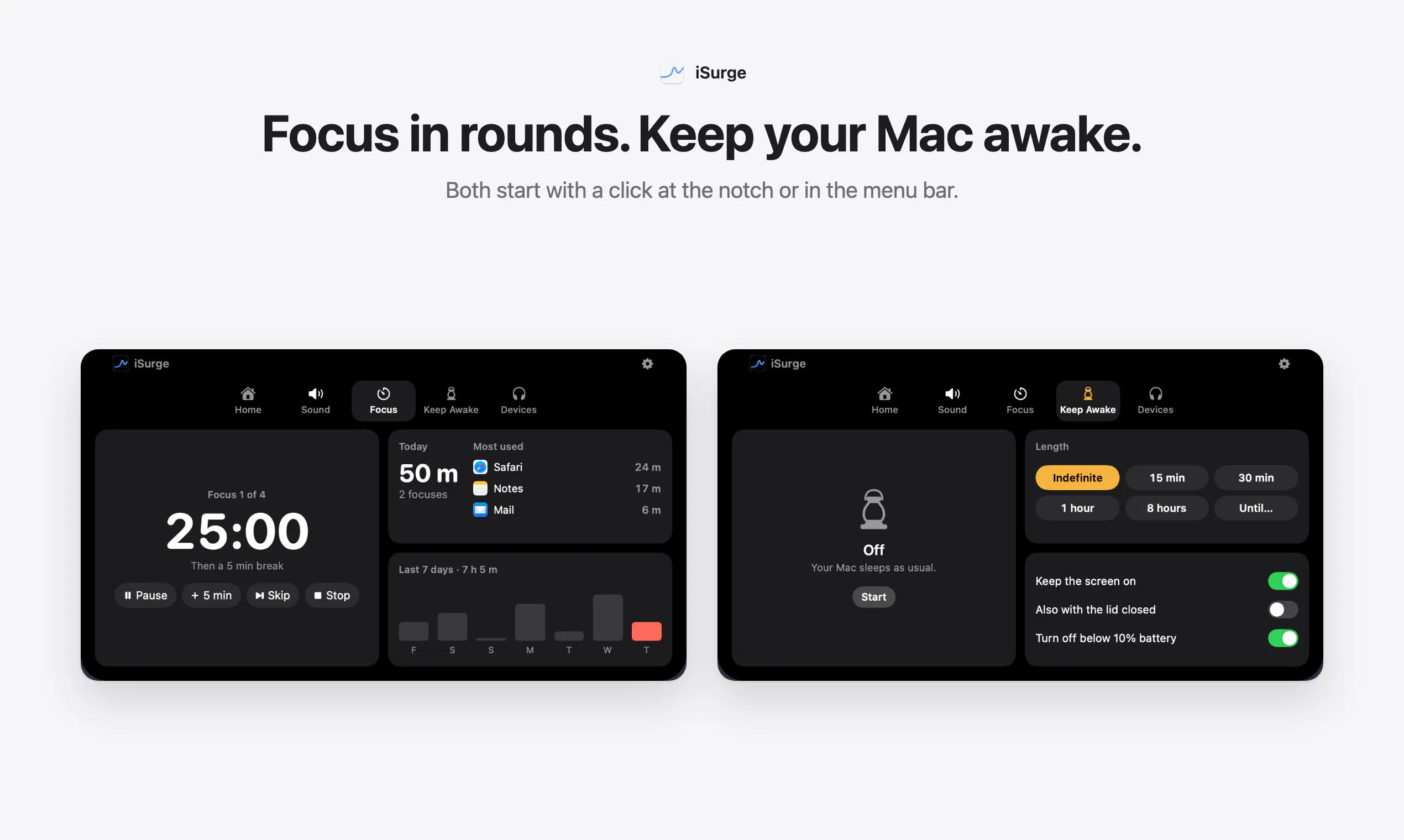 iSurge screenshot 4