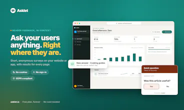 Asklet.io gallery image