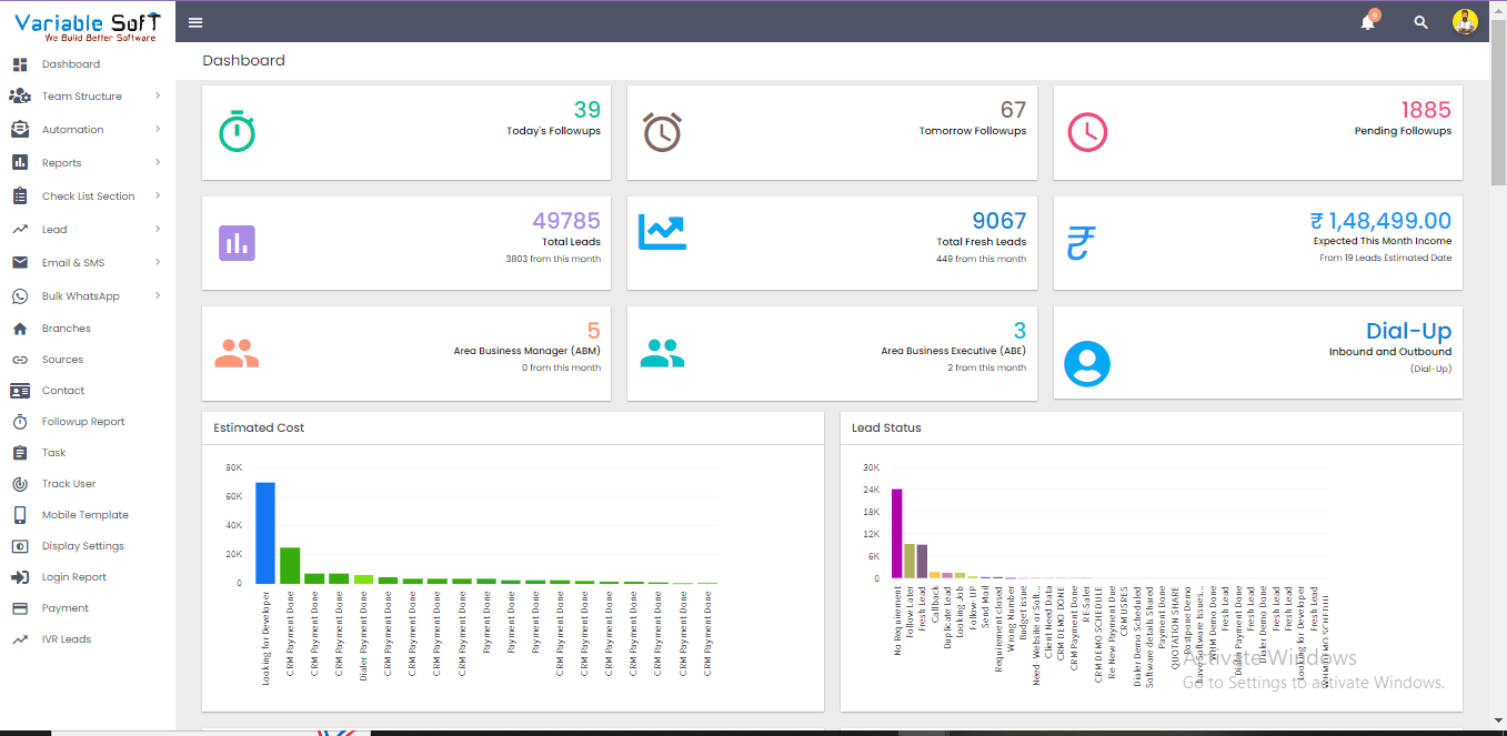 Mídia 1 de CRM suave variável - Software CRM que permite fechar mais negócios em menos tempo