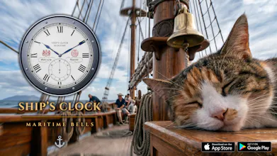 Ship's Clock Maritime Bells app gallery image