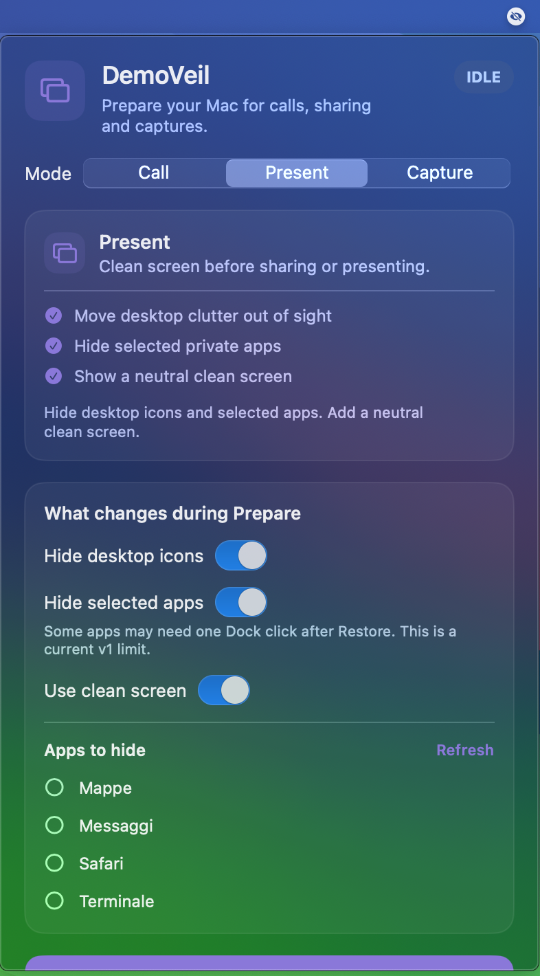 DemoVeil gallery image