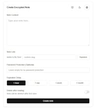 Scite.Live - Secure Note Sharing App gallery image