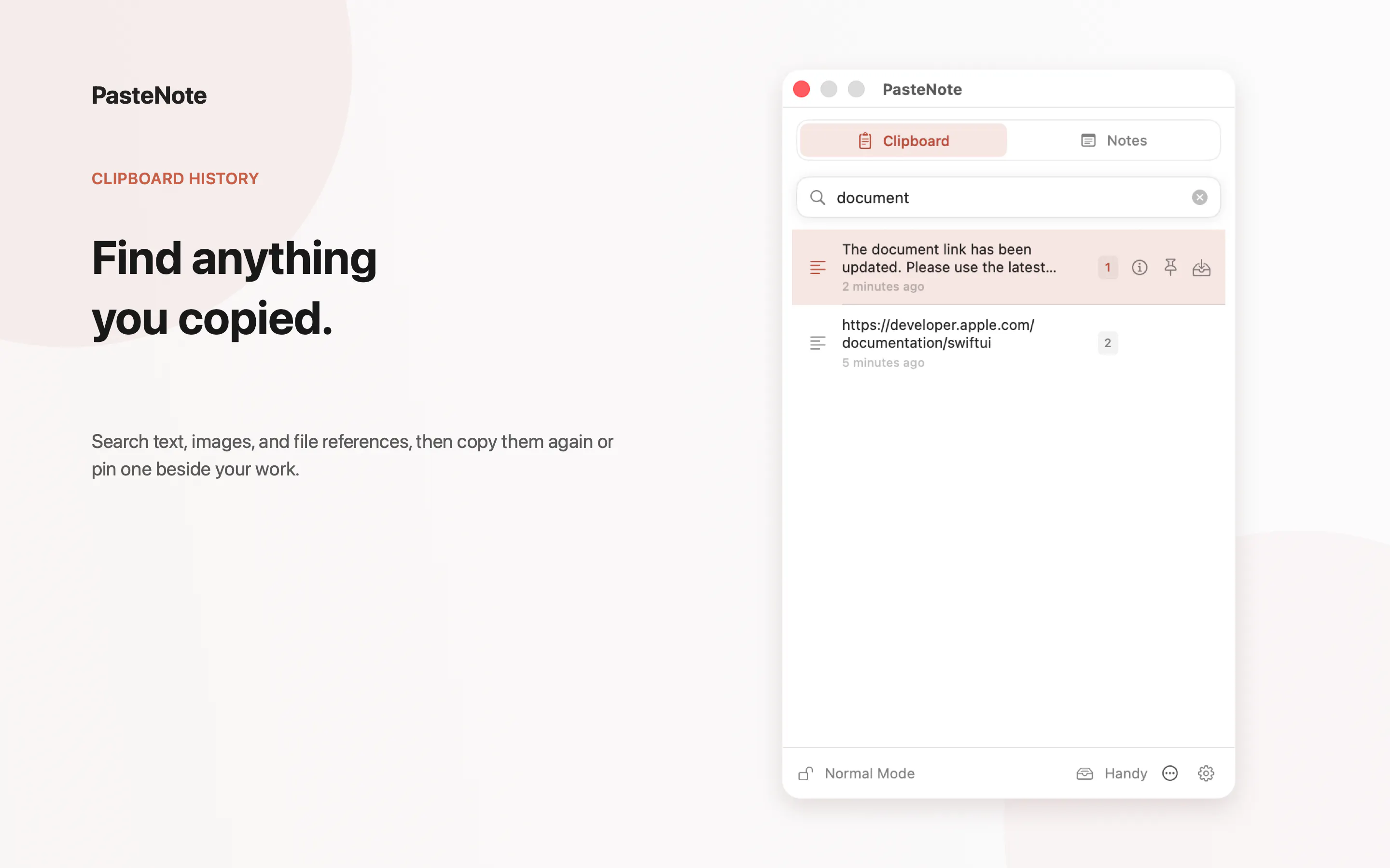 PasteNote gallery image