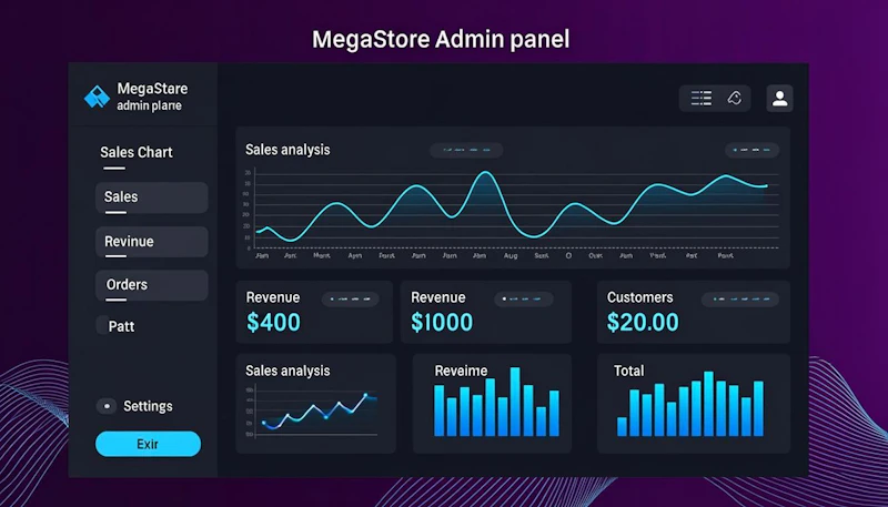 MegaStore E-Commerce screenshot 2