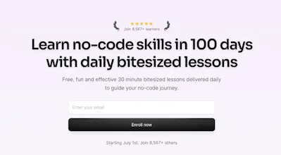 100DaysOfNoCode 3.0 gallery image