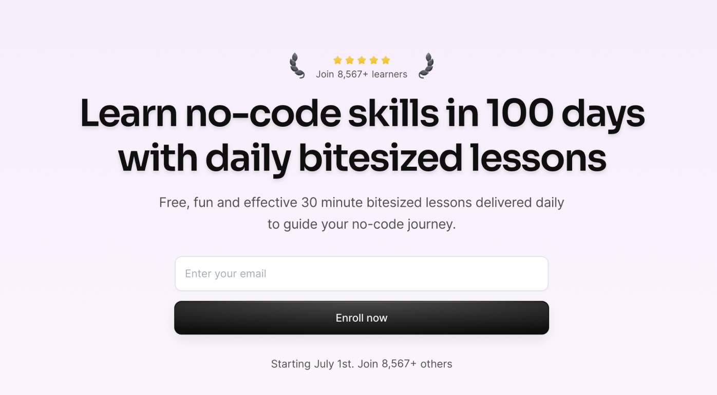 100daysofnocode 3.0 media 1