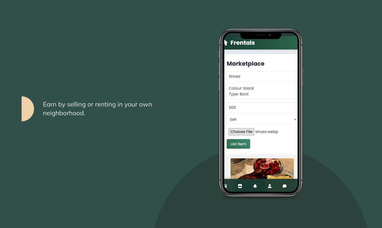 Mídia 3 de Frents - Conecte -se com o seu bairro - Share, Trade, Chat!