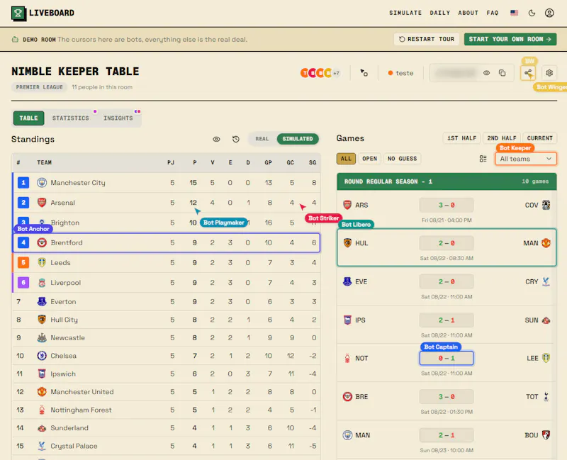 LiveBoard screenshot 2