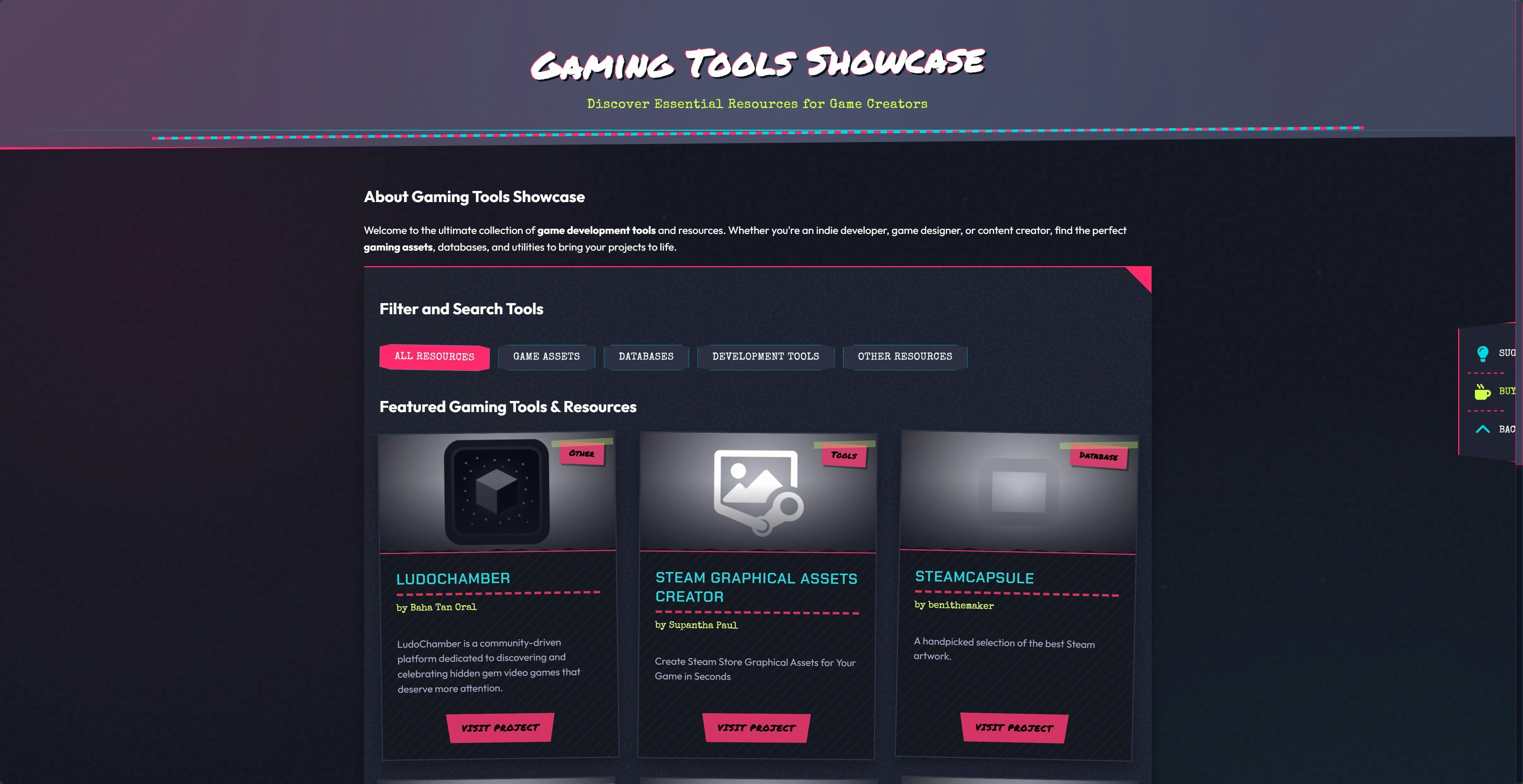 Gaming Tools Showcase gallery image