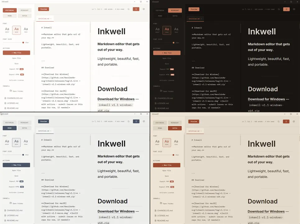INKWELL screenshot