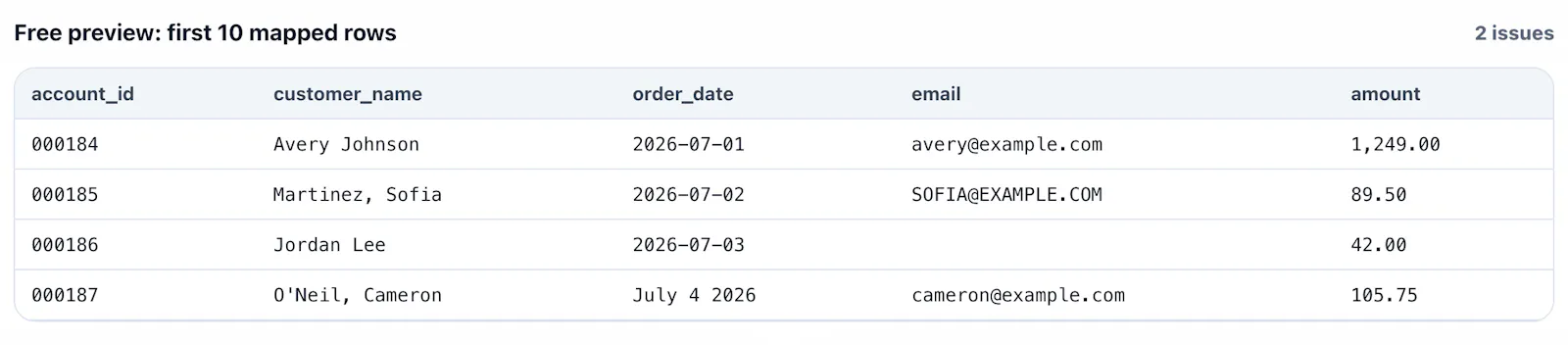 MapMyCSV screenshot 5