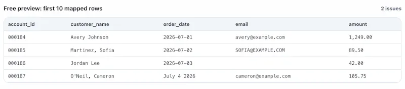 MapMyCSV screenshot 5
