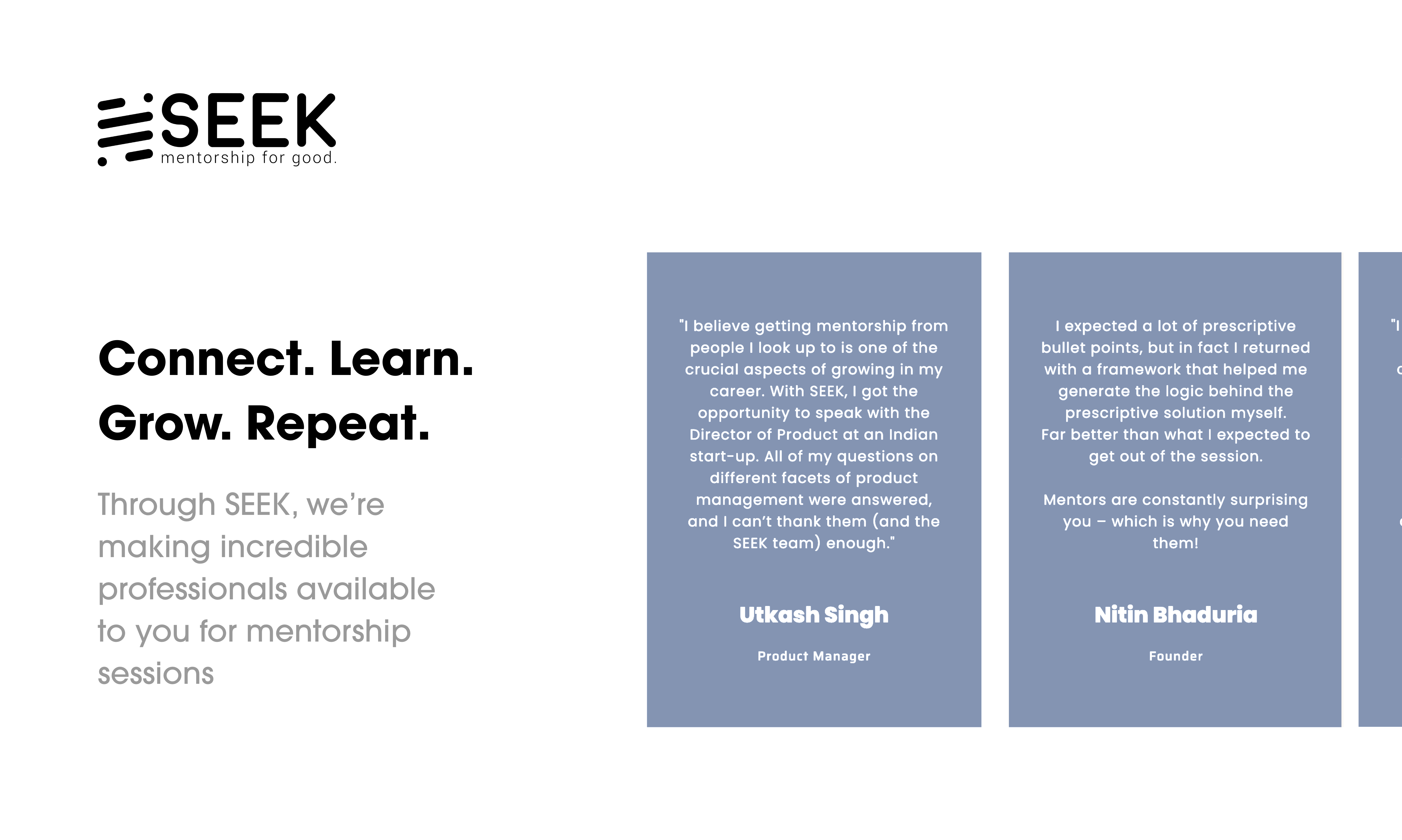 SEEK Mentorship Platform gallery image