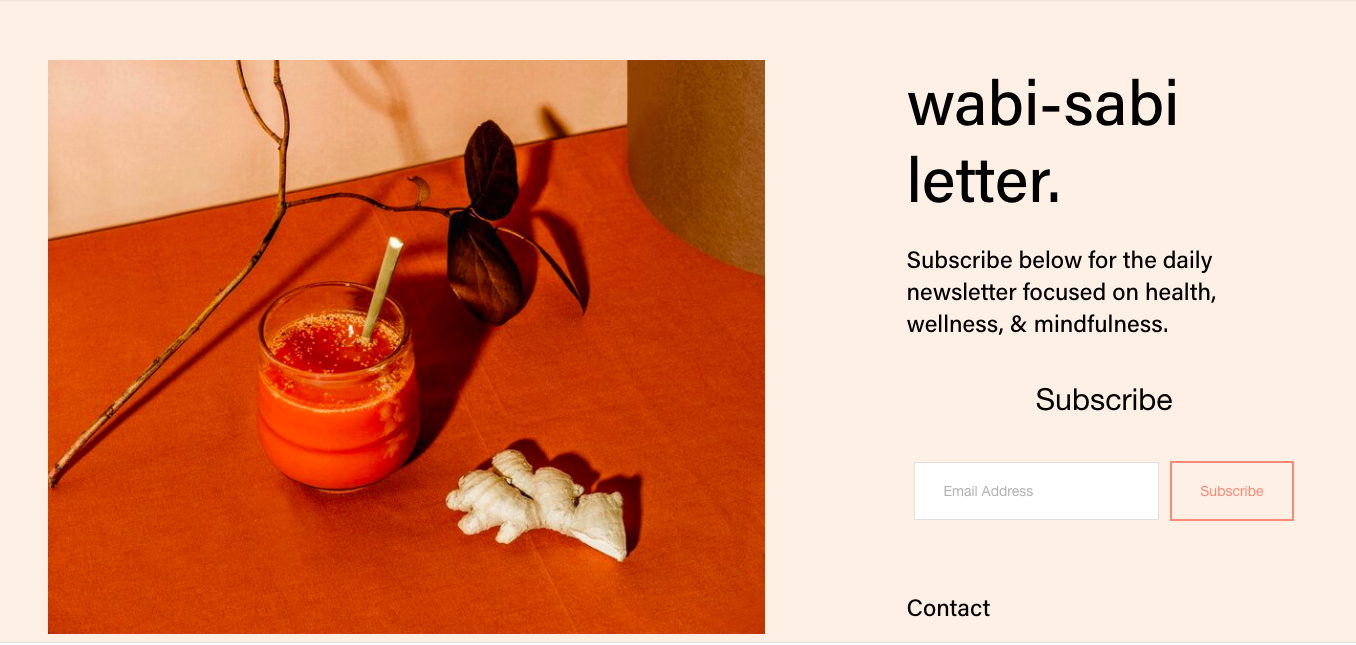 wabi-sabi letter gallery image