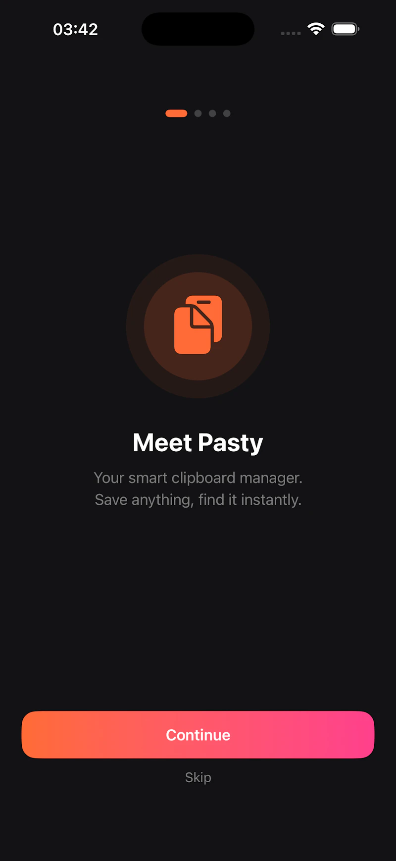 Pasty - Clipboard Manager screenshot 1