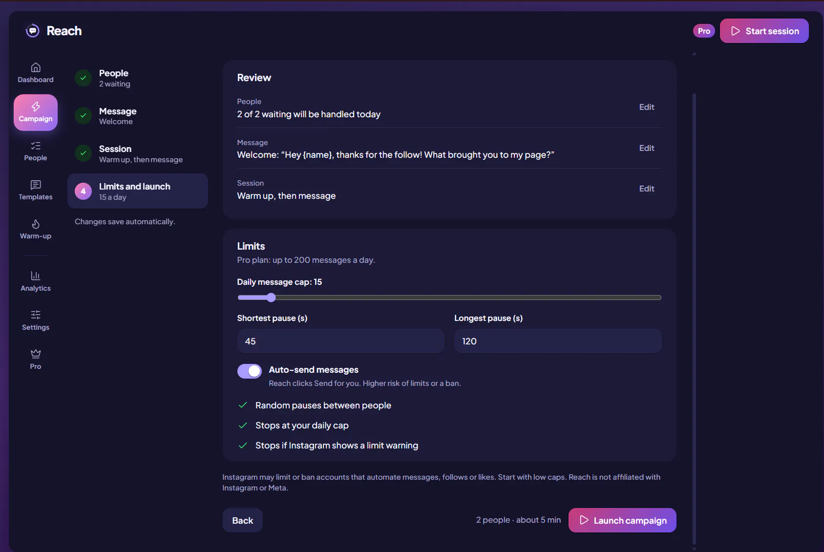 Reach – DM Assistant gallery image